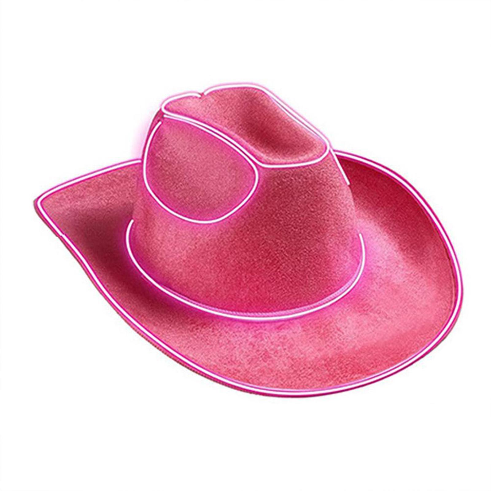 LED Flat Cap Brimmed Hat Western Light-up Cowgirl Hat Magician Hat Adult Girl Cos-play Costume Hat Night Club Headwear 1
LED Flat Cap Brimmed Hat Western Light-up Cowgirl Hat Magician Hat Adult Girl Cos-play Costume Hat Night Club Headwear 1