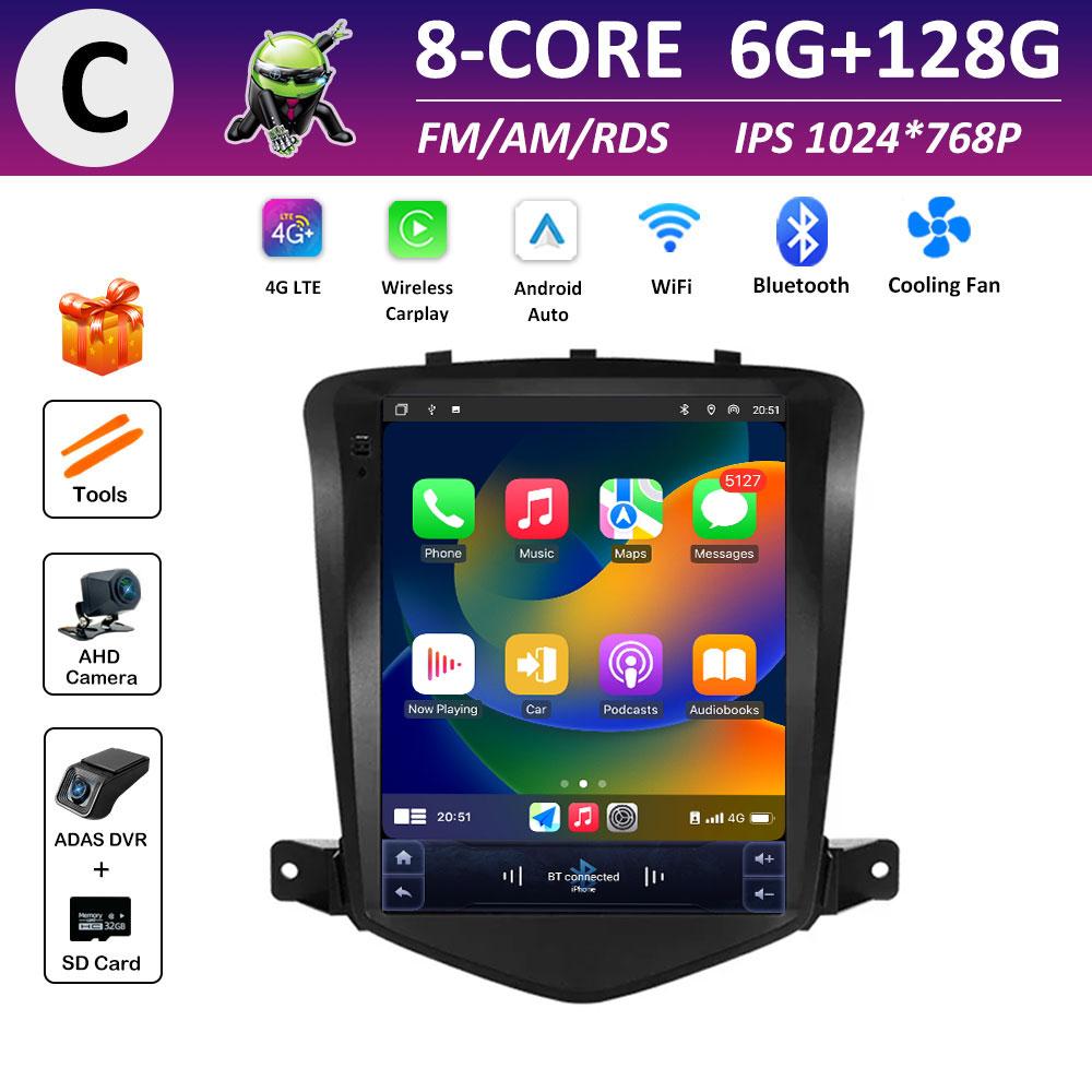 для Chevrolet Cruze 2008 2009 2010 2011 - 2019 Android Інтелектуальна Система Автомобільний Мультимедійний Радіопрогравач GPS Навігація Сенсорний Екран WIFI
для Chevrolet Cruze 2008 2009 2010 2011 - 2019 Android Інтелектуальна Система Автомобільний Мультимедійний Радіопрогравач GPS Навігація Сенсорний Екран WIFI