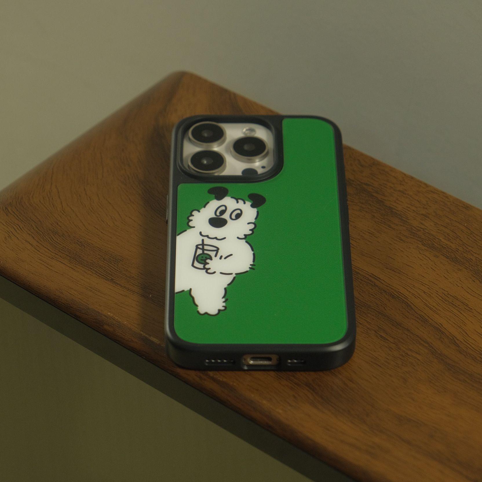 A Small and Cute Blue-bottomed Dog-shaped Black-framed Glossy Non-magnetic Phone Case Suitable for Apple IPhone. iPhone11 зелений
A Small and Cute Blue-bottomed Dog-shaped Black-framed Glossy Non-magnetic Phone Case Suitable for Apple IPhone. iPhone11 зелений