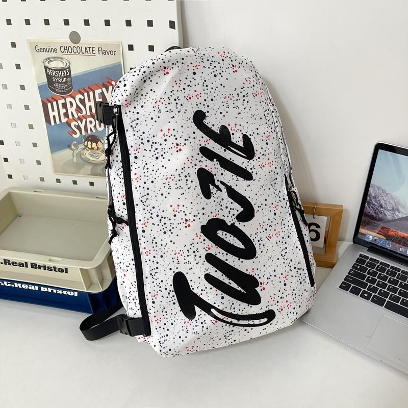 Рюкзак большой вместимости, дорожный рюкзак, трендовый, высокоценный, персонализированный, студенческий, школьный белый
Рюкзак большой вместимости, дорожный рюкзак, трендовый, высокоценный, персонализированный, студенческий, школьный белый