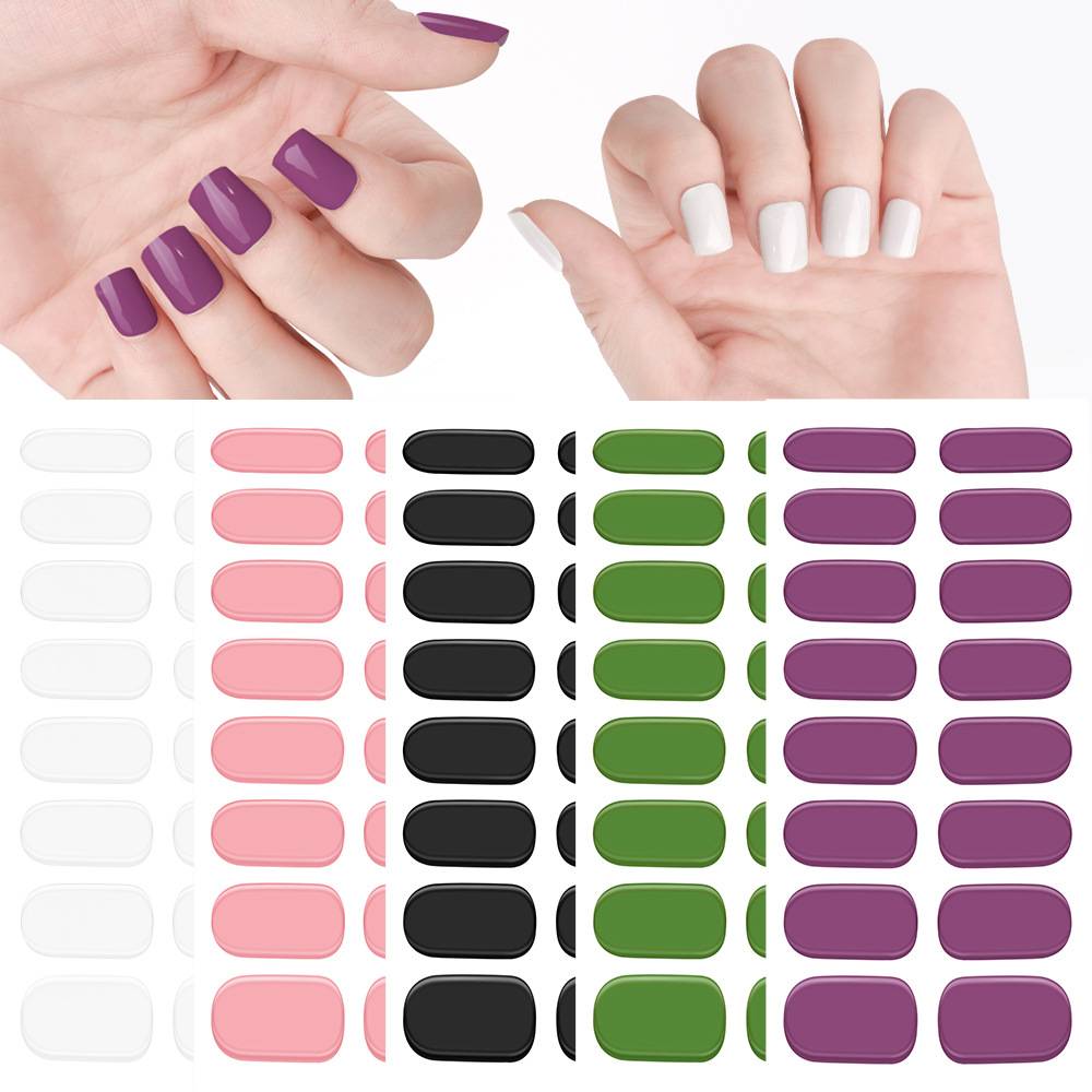 16Tips 5D Full Cover Nail Stickers UV Semi-Cured Gel Nail Wraps Sticker Fashion Nail Polish Nail Art Sticker Extension Patch
16Tips 5D Full Cover Nail Stickers UV Semi-Cured Gel Nail Wraps Sticker Fashion Nail Polish Nail Art Sticker Extension Patch