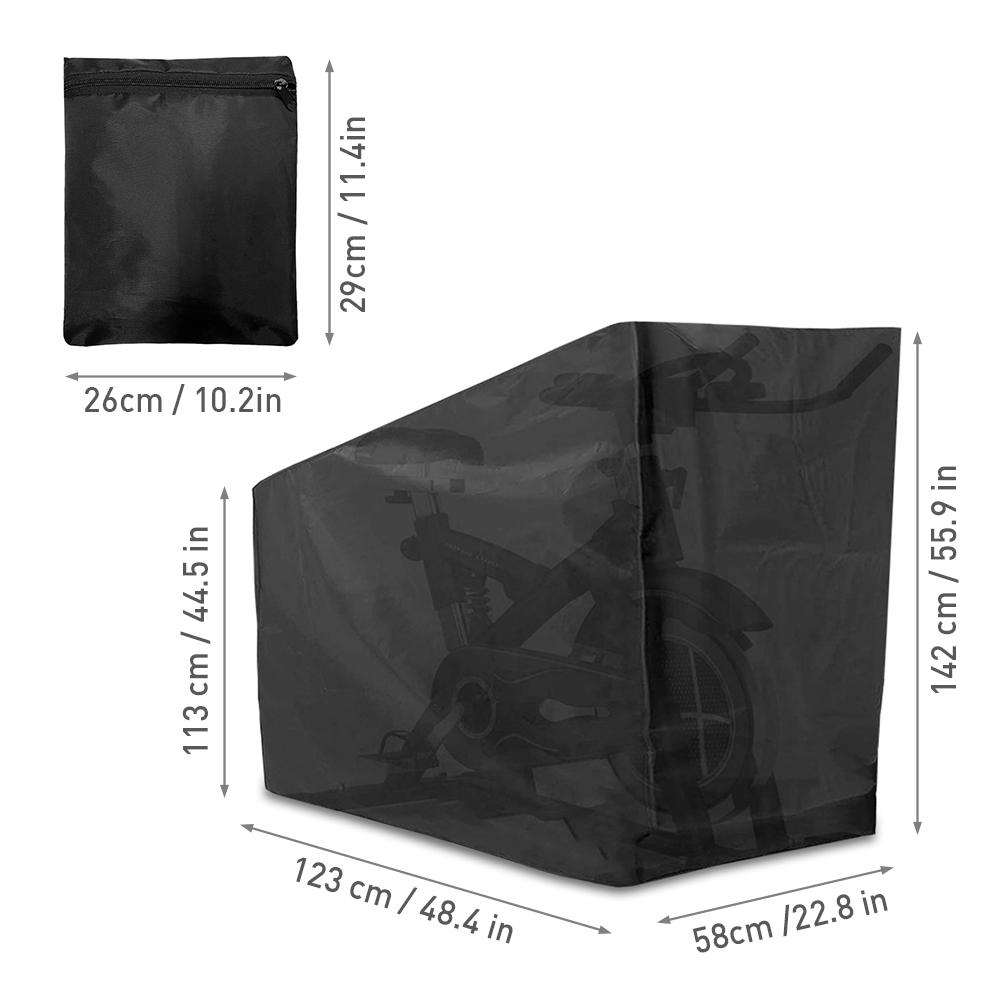 Exercise Bike Cover Folding Cycle Protective Cover Dustproof Waterproof Cover Perfect for Indoor or Outdoor Use чёрный
Exercise Bike Cover Folding Cycle Protective Cover Dustproof Waterproof Cover Perfect for Indoor or Outdoor Use чёрный