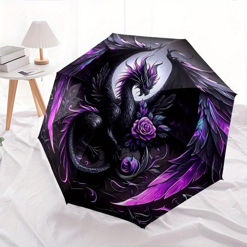 1pc Purple and Black Dragon Automatic Open/CloseUmbrella,Compact Umbrella for Men & Women Day Gift.C061
1pc Purple and Black Dragon Automatic Open/CloseUmbrella,Compact Umbrella for Men & Women Day Gift.C061