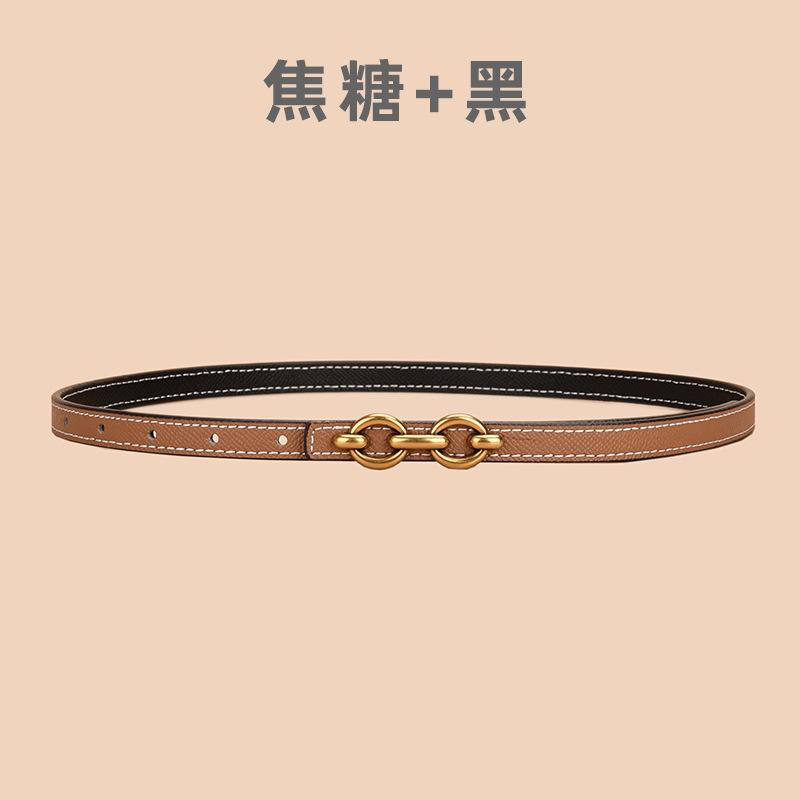 Women Belt New Women s Cow Leather Thin Belt Ladies Casual Fashion 1.5cm Pin Buckle Belt Decorative Dress Belts for Women 105cm 105cm
Women Belt New Women s Cow Leather Thin Belt Ladies Casual Fashion 1.5cm Pin Buckle Belt Decorative Dress Belts for Women 105cm 105cm