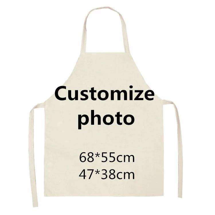 Customized Photo Aprons Kitchen Apron for Woman Waist Baking Bib Kitchen Cooking Pinafore Cleaning Tools tablier enfant 38X47cm
Customized Photo Aprons Kitchen Apron for Woman Waist Baking Bib Kitchen Cooking Pinafore Cleaning Tools tablier enfant 38X47cm