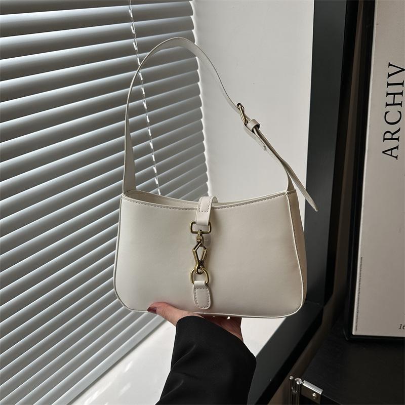 Niche simple design new summer fashion trend temperament high sense versatile shoulder armpit bag белый
Niche simple design new summer fashion trend temperament high sense versatile shoulder armpit bag белый