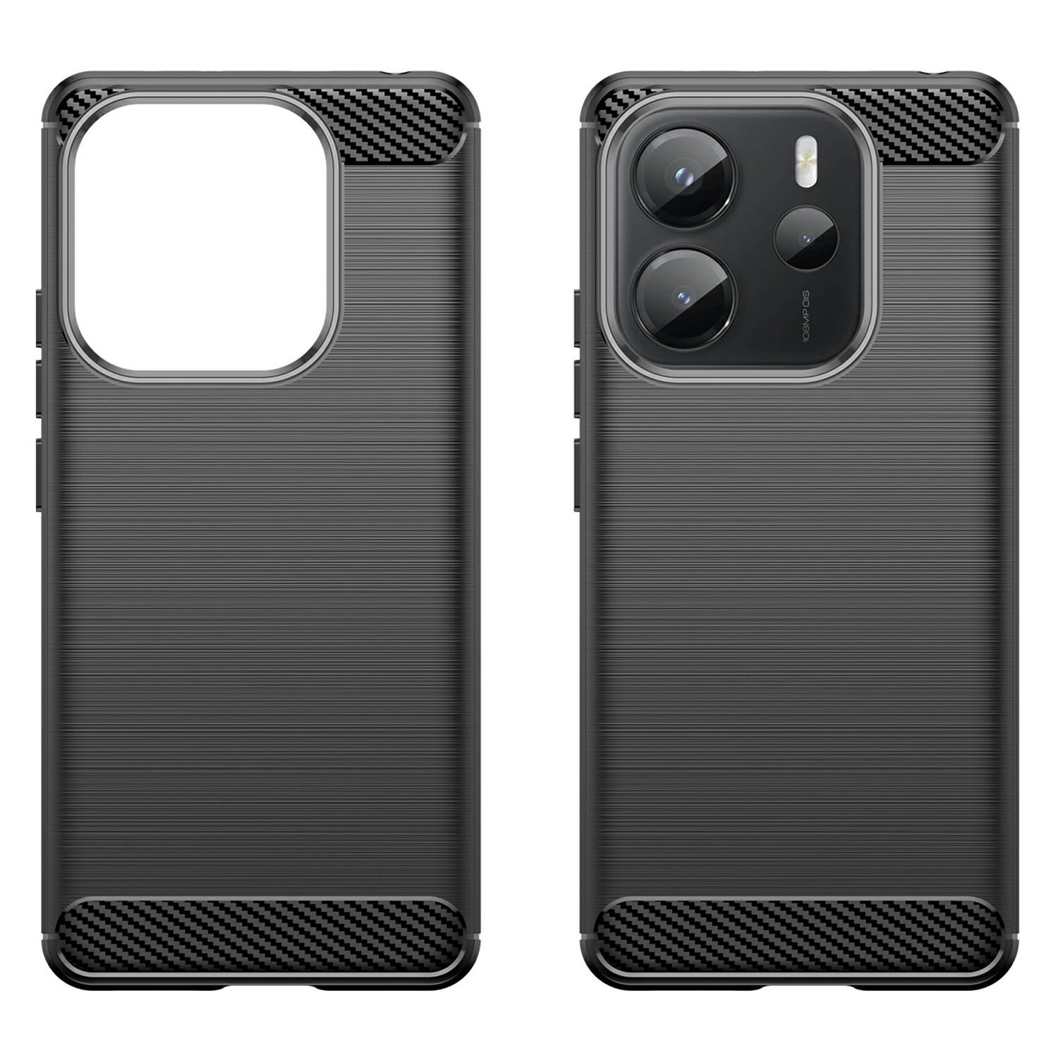 Phone Case for Xiaomi Redmi Note 14 4G (163.25x76.55x8.16mm) Protective Cover Carbon Fiber Texture Brushed Black
Phone Case for Xiaomi Redmi Note 14 4G (163.25x76.55x8.16mm) Protective Cover Carbon Fiber Texture Brushed Black