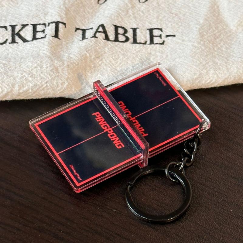 Acrylic Ping Pong Table Keychain Double Sided Mini 3D Sports Keyring Bag Pendant Car Key Chains Souvenir Gift A4
Acrylic Ping Pong Table Keychain Double Sided Mini 3D Sports Keyring Bag Pendant Car Key Chains Souvenir Gift A4