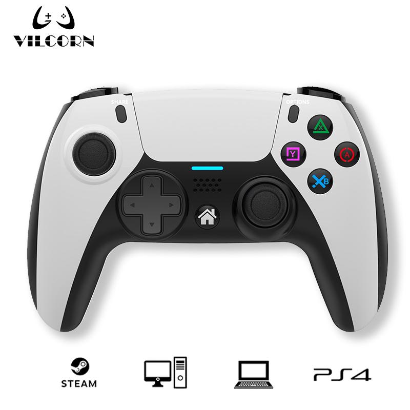 Беспроводной игровой контроллер VILCORN 2,4 ГГц для PS4/PS3 с асимметричным двигателем, геймпад для ПК, компьютера, ноутбука, Windows 7 10 11
Беспроводной игровой контроллер VILCORN 2,4 ГГц для PS4/PS3 с асимметричным двигателем, геймпад для ПК, компьютера, ноутбука, Windows 7 10 11