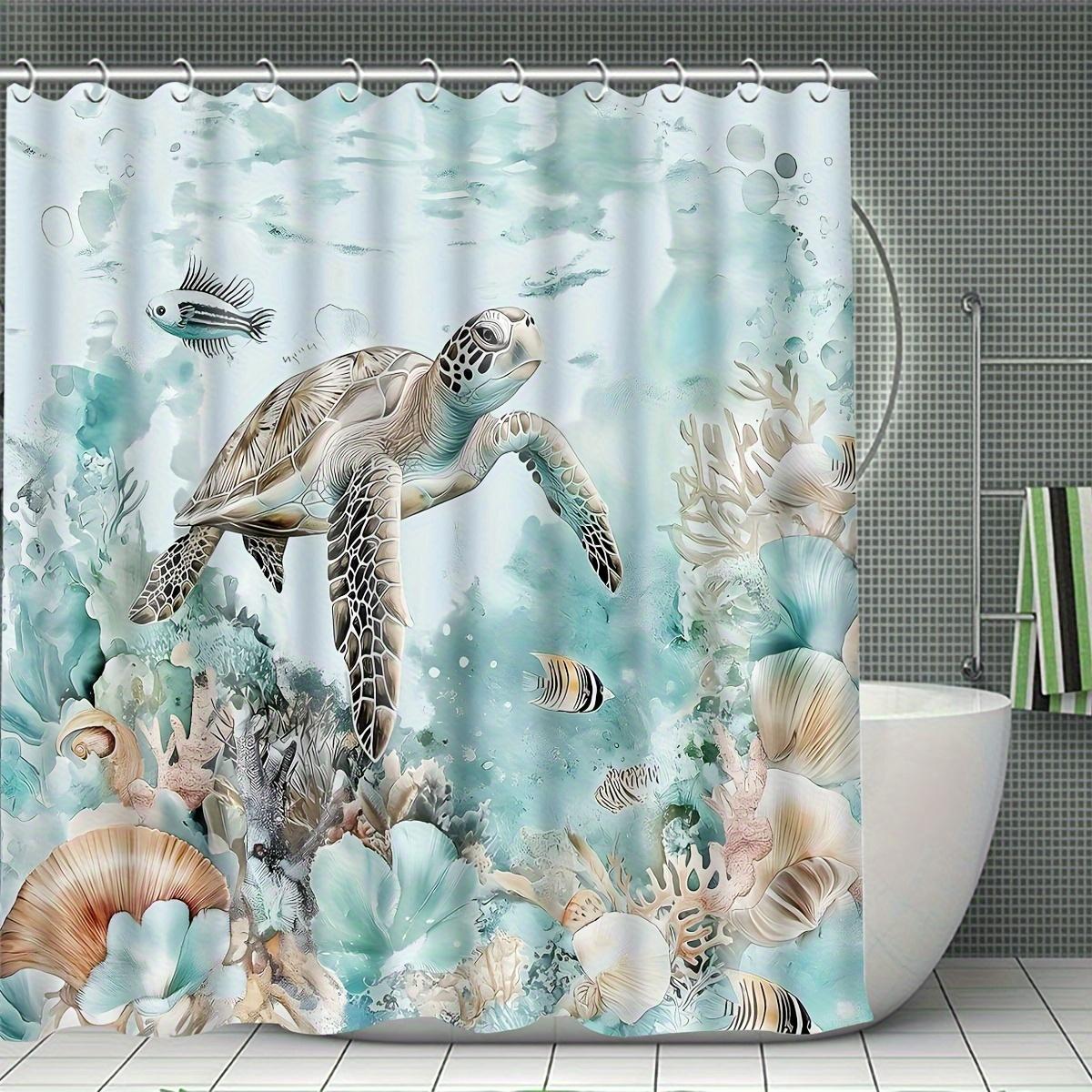 Набір з 4 предметів: шторка для душу у ванну з малюнком морської черепахи, шторка для ванної кімнати з 12 гачками, килимки з нековзною основою, килимок для кришки унітазу, перегородка для ванної кімнати 180X180cm
Набір з 4 предметів: шторка для душу у ванну з малюнком морської черепахи, шторка для ванної кімнати з 12 гачками, килимки з нековзною основою, килимок для кришки унітазу, перегородка для ванної кімнати 180X180cm
