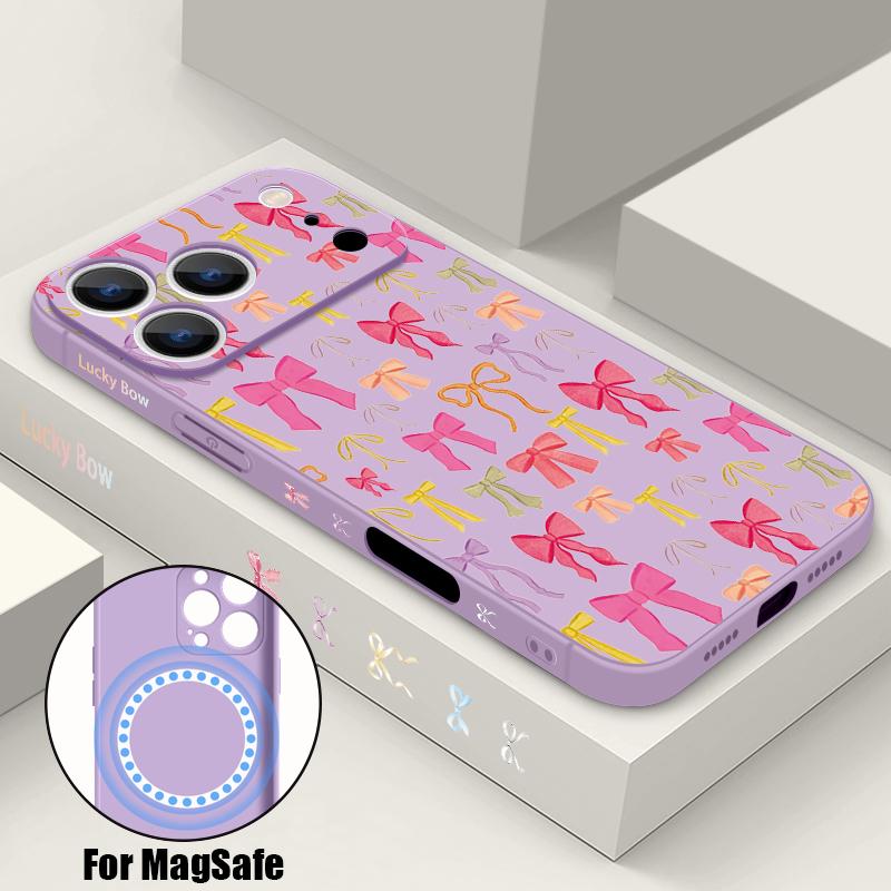 Bowknots Print Case For iPhone 17 Pro Max iPhone 16 15 14 13 Pro Max Magnetic For Magsafe Soft Silicone Phone Back Cover iPhone 15 Pro Max
Bowknots Print Case For iPhone 17 Pro Max iPhone 16 15 14 13 Pro Max Magnetic For Magsafe Soft Silicone Phone Back Cover iPhone 15 Pro Max