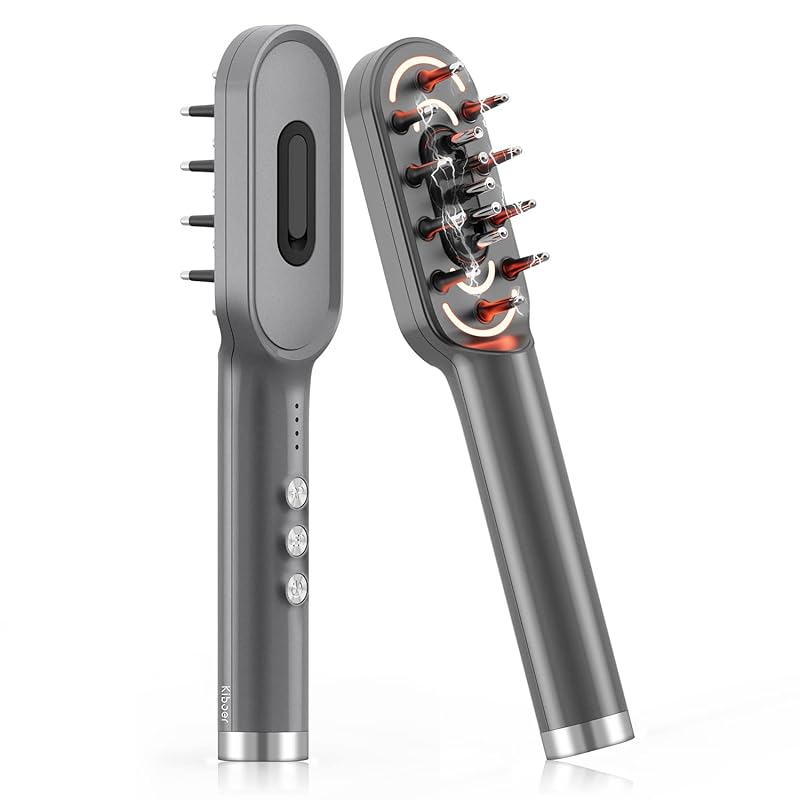 Kiboer electric brush Facial beauty device electric scalp brush scalp care face care 1 unit dual use ems RF EP Microcurrent light beauty With lotion
Kiboer electric brush Facial beauty device electric scalp brush scalp care face care 1 unit dual use ems RF EP Microcurrent light beauty With lotion