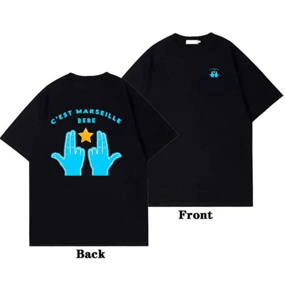 C est Marseille Bébé Cotton T-shirt Fashion Casual Back Print Essentials New Summer Graphic Comfy Top Black Unisex Men Women Tee S чёрный
C est Marseille Bébé Cotton T-shirt Fashion Casual Back Print Essentials New Summer Graphic Comfy Top Black Unisex Men Women Tee S чёрный