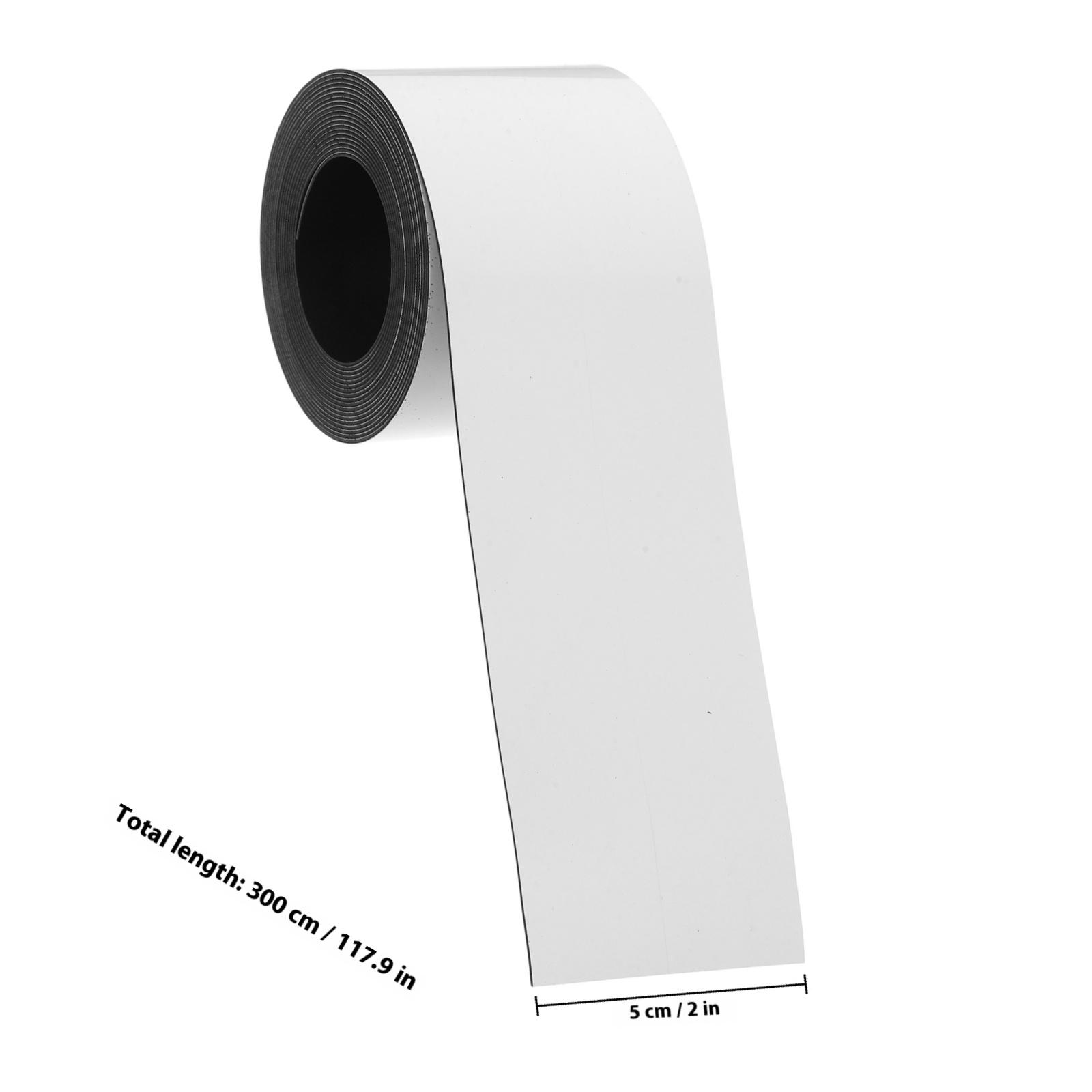 30Mm Reusable Magnetic Labels Erasable Write on Wipe Off for Refrigerator Whiteboard Locker Storage Bin Organization Blank Name (as the picture,300X3X0.1CM)
30Mm Reusable Magnetic Labels Erasable Write on Wipe Off for Refrigerator Whiteboard Locker Storage Bin Organization Blank Name (as the picture,300X3X0.1CM)