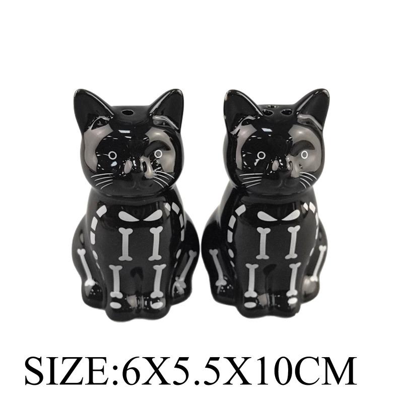 Creative Bone Cat Salt Pepper Shaker Set Korean Cartoon Cat Ceramic Seasoning Bottle Light Luxury Seasoning Box Home Decoration
Creative Bone Cat Salt Pepper Shaker Set Korean Cartoon Cat Ceramic Seasoning Bottle Light Luxury Seasoning Box Home Decoration