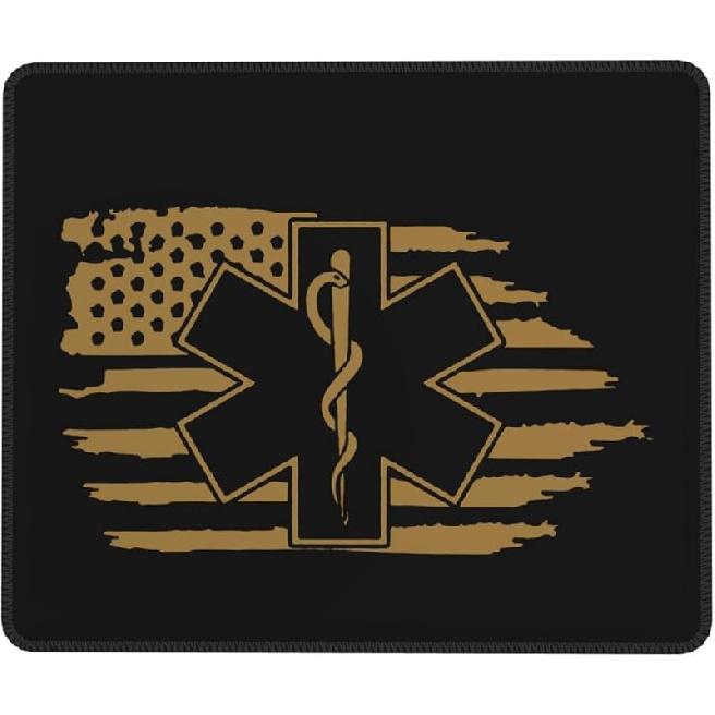 American Flag EMS Star of Life EMT Mouse Pad Square Desk Mouse Pad, for Office Computer, Laptop Computer 7 x 8.6 in 7 x 8.6 in
American Flag EMS Star of Life EMT Mouse Pad Square Desk Mouse Pad, for Office Computer, Laptop Computer 7 x 8.6 in 7 x 8.6 in