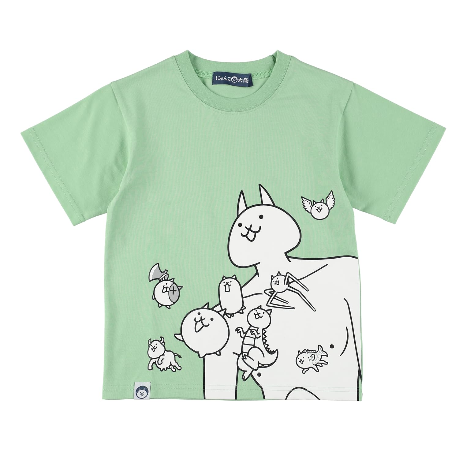 Оригинальная футболка Nyanko Daishouten MNT The Battle Cats (Кошачьи посиделки) (большой) мятный
Оригинальная футболка Nyanko Daishouten MNT The Battle Cats (Кошачьи посиделки) (большой) мятный