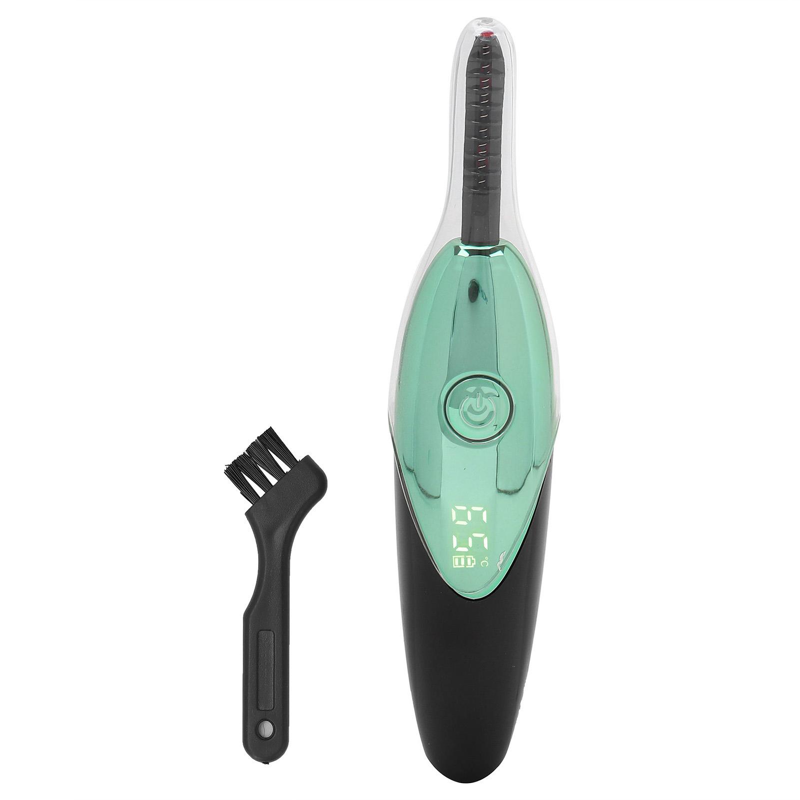 Eyelash Curler Electric Portable Heated Eyelash Curler with USB Cable Cleaning Brush for Women Natural EyelashEmerald
Eyelash Curler Electric Portable Heated Eyelash Curler with USB Cable Cleaning Brush for Women Natural EyelashEmerald