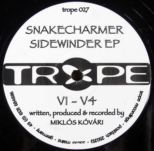 12inch Record SNAKECHARMER - Sidewinder EP TROPE027 Trope Recording 1997 Germany Dance & Electronica Used
12inch Record SNAKECHARMER - Sidewinder EP TROPE027 Trope Recording 1997 Germany Dance & Electronica Used