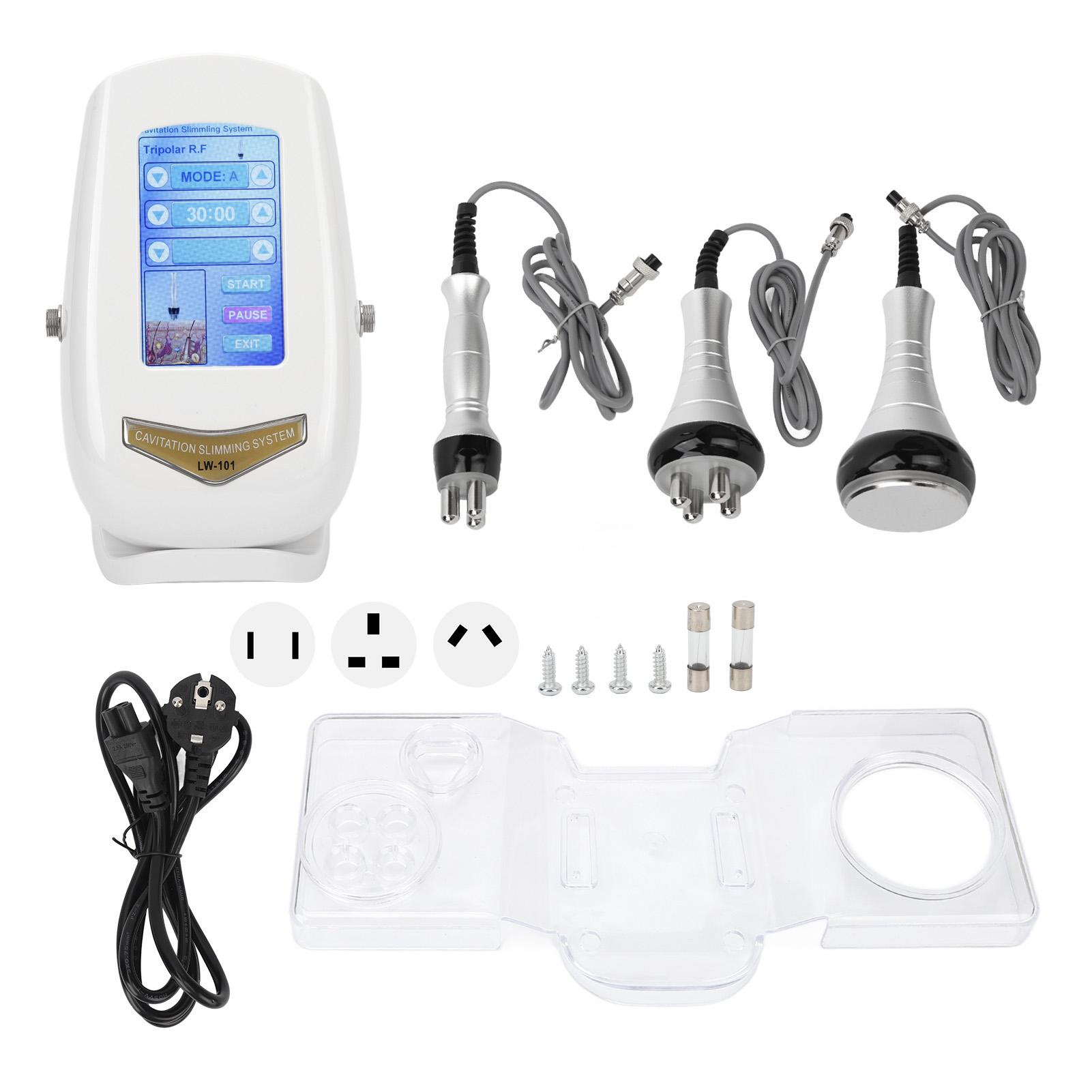 40 кГц машина для похудения тела сжигание жира разглаживание морщин радиочастотное устройство для укрепления кожи лица 110‑240 В
40 кГц машина для похудения тела сжигание жира разглаживание морщин радиочастотное устройство для укрепления кожи лица 110‑240 В