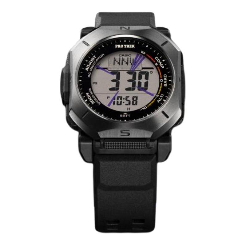 CASIO PRW-69 100 meters waterproof triple induction super light source double-layer LED solar Quartz rubber strap men s watch gray dial PRW-69Y-1 сірий колір
CASIO PRW-69 100 meters waterproof triple induction super light source double-layer LED solar Quartz rubber strap men s watch gray dial PRW-69Y-1 сірий колір