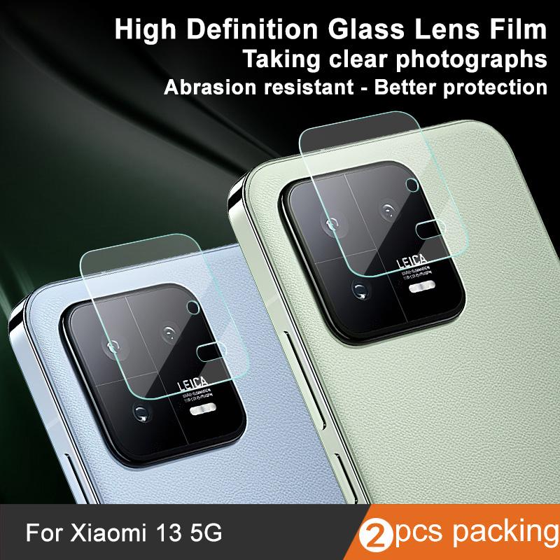 IMAK 2Pcs/Set Camera Lens Protector for Xiaomi 13 5G,Tempered Glass Scratch-resistant Crystal Clear Film Type A
IMAK 2Pcs/Set Camera Lens Protector for Xiaomi 13 5G,Tempered Glass Scratch-resistant Crystal Clear Film Type A