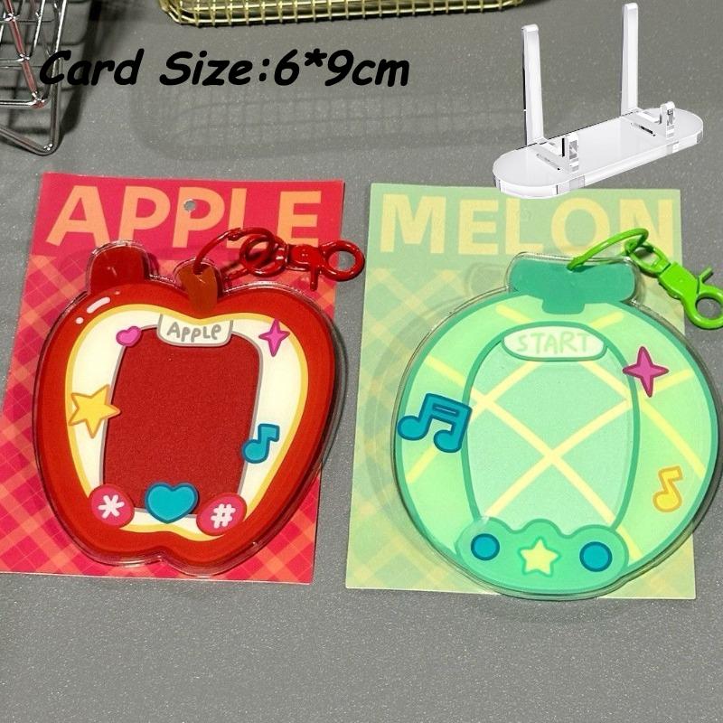 Акриловые фоторамки Apple для настольного декора, мультяшный держатель для карточек с арбузом, 3-дюймовый альбом для аниме-карточек, японский стиль, K-pop группа айдолов, новинка Only Frame
Акриловые фоторамки Apple для настольного декора, мультяшный держатель для карточек с арбузом, 3-дюймовый альбом для аниме-карточек, японский стиль, K-pop группа айдолов, новинка Only Frame