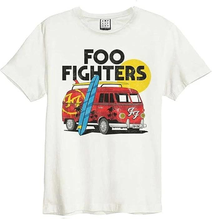 Amplified Foo Fighters Camper Van Mens Vintage White T Shirt Foo Fighters Tee M
Amplified Foo Fighters Camper Van Mens Vintage White T Shirt Foo Fighters Tee M
