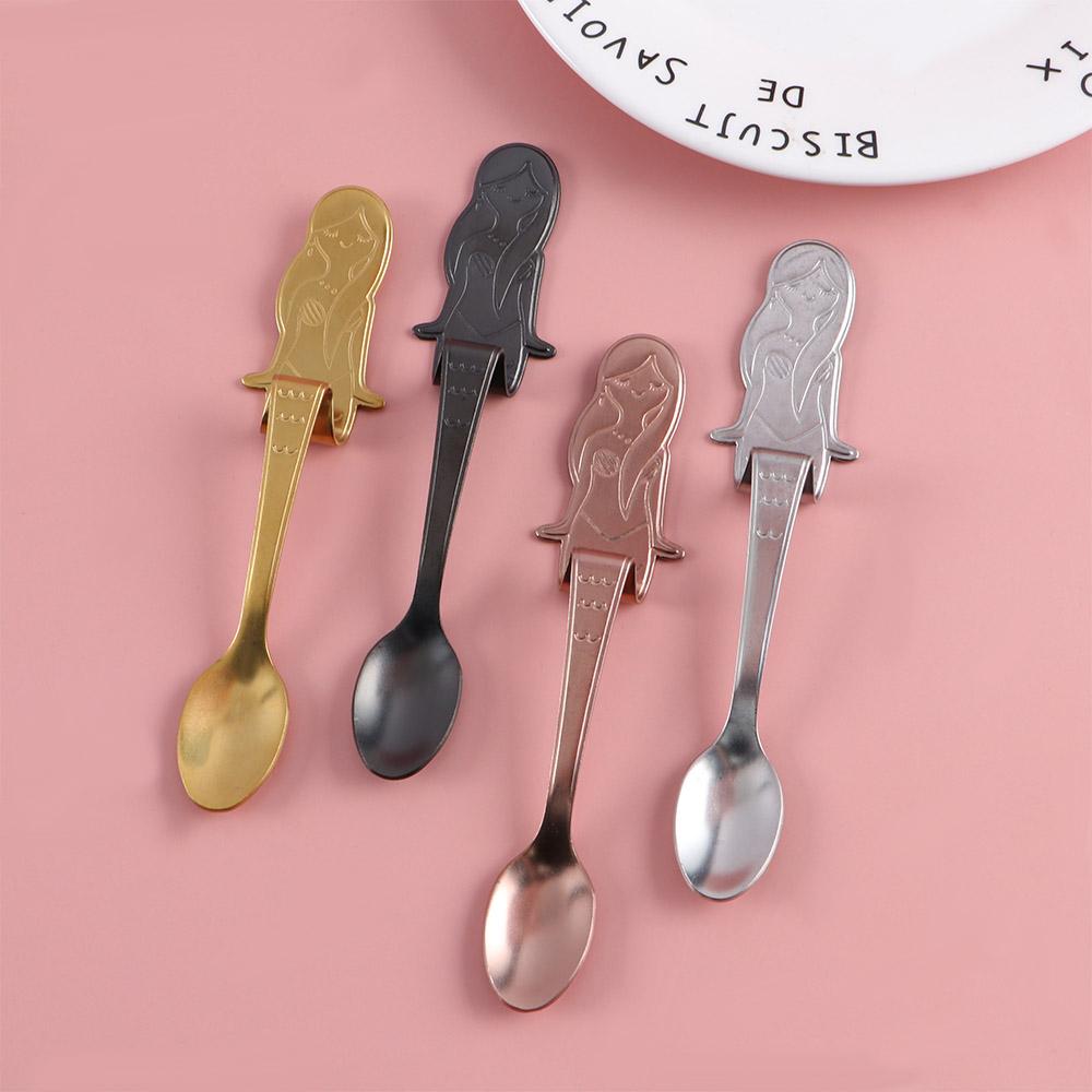 Dinnerware Tableware Coffee Tools Kitchen Accessories Mermaid Spoons Coffee Ladle Scoops Teaspoon срібний 
Dinnerware Tableware Coffee Tools Kitchen Accessories Mermaid Spoons Coffee Ladle Scoops Teaspoon срібний