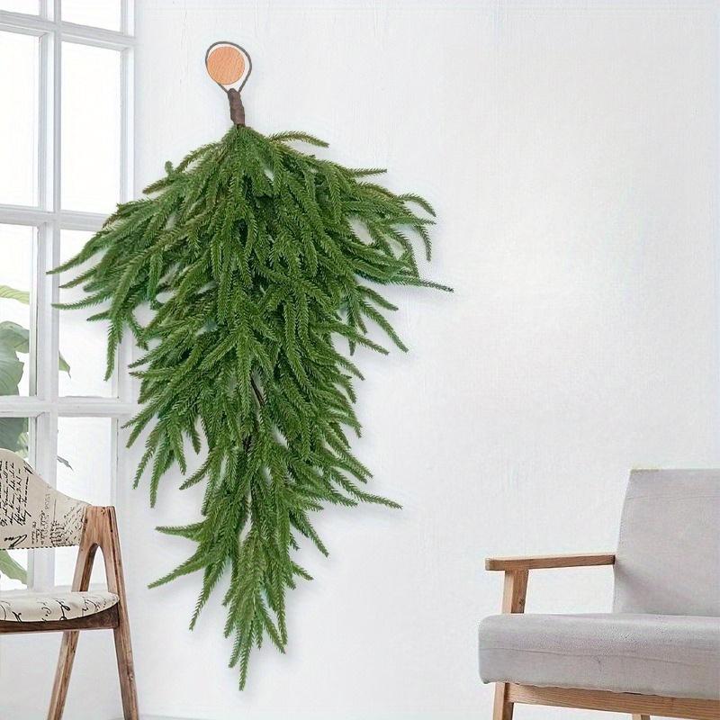 1 шт. Имитация Зеленый Рождественский Ротанг ПЭ Перевернутый Бархат Благородная Сосна Пластиковые Листья 60*40*6cm
1 шт. Имитация Зеленый Рождественский Ротанг ПЭ Перевернутый Бархат Благородная Сосна Пластиковые Листья 60*40*6cm