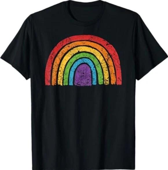 LGBTQ Rainbow Flag Gay Pride LGBT Awareness Ally Vintage T-Shirt L
LGBTQ Rainbow Flag Gay Pride LGBT Awareness Ally Vintage T-Shirt L