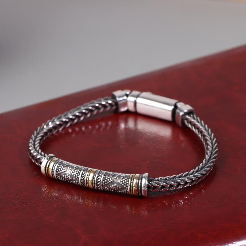 Fashion Braided Keel Chain Bracelet For Men Vintage Link Wristband Trendy Hip Hop Male Jewelry Gift 18/20/22CM
Fashion Braided Keel Chain Bracelet For Men Vintage Link Wristband Trendy Hip Hop Male Jewelry Gift 18/20/22CM