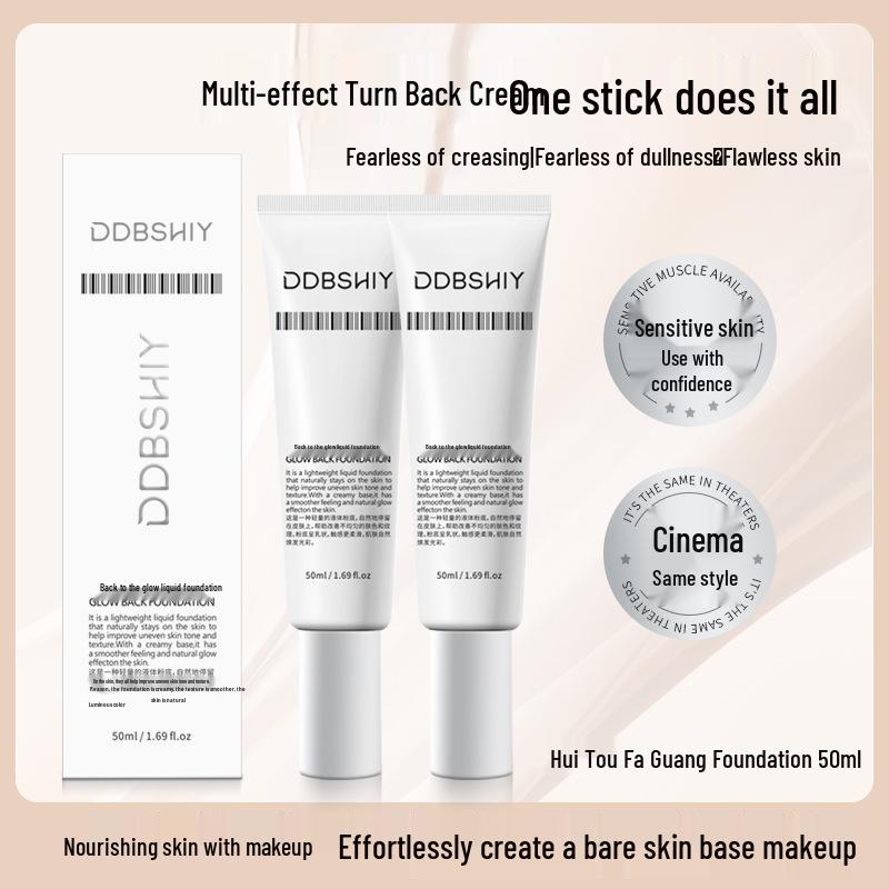 Wei Xue s recommended Turn Back Cream: Luminous Foundation - Waterproof, Long-lasting, Nourishing & No-Cake Concealer. 1-Piece Cream
Wei Xue s recommended Turn Back Cream: Luminous Foundation - Waterproof, Long-lasting, Nourishing & No-Cake Concealer. 1-Piece Cream