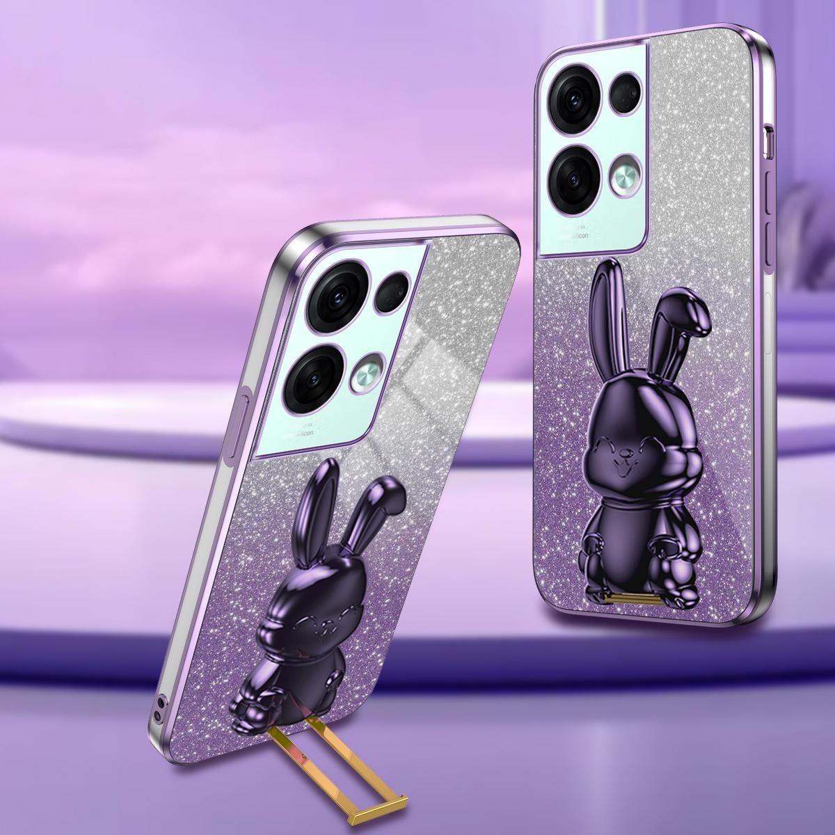 For Oppo Reno8 Pro+ 5G (Global Version) Phone Case Pull-out Kickstand PC+TPU Anti-shock Rabbit Cover Purple
For Oppo Reno8 Pro+ 5G (Global Version) Phone Case Pull-out Kickstand PC+TPU Anti-shock Rabbit Cover Purple