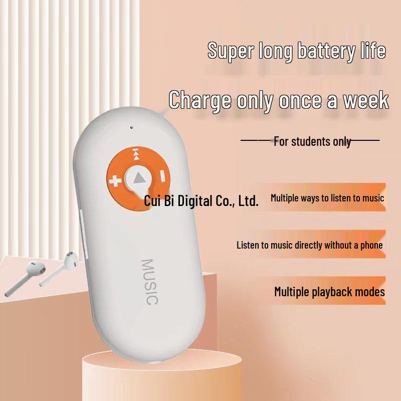 Screenless Card-Insert Bluetooth MP3 Player: Portable, High Definition, Ultra-Long Battery Life for Music and Study Standard package
Screenless Card-Insert Bluetooth MP3 Player: Portable, High Definition, Ultra-Long Battery Life for Music and Study Standard package
