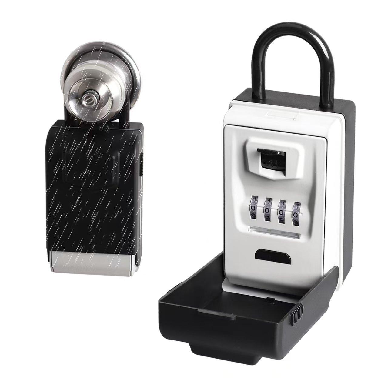 Настенный металлический ящик для ключей с кодовым замком, водонепроницаемый сейф для ключей серый
Настенный металлический ящик для ключей с кодовым замком, водонепроницаемый сейф для ключей серый