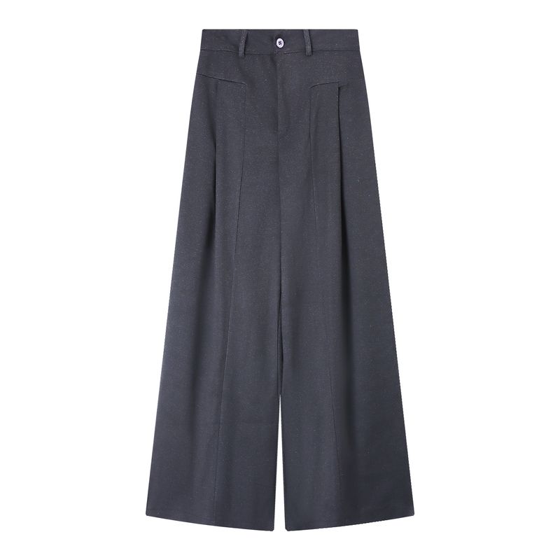 High Waist Woolen Suit Pants Loose Draped Casual Pants Women s Autumn All-Match Wide Leg Pants Mop Trousers Gray Trousers Gray XL
High Waist Woolen Suit Pants Loose Draped Casual Pants Women s Autumn All-Match Wide Leg Pants Mop Trousers Gray Trousers Gray XL