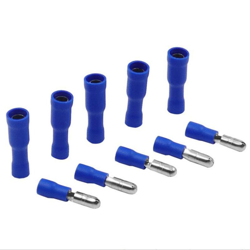100PCS r Bullet Type Insulated Connecto Female / Male Wire Connectors Butt Crimping Terminal Pack of 1
100PCS r Bullet Type Insulated Connecto Female / Male Wire Connectors Butt Crimping Terminal Pack of 1
