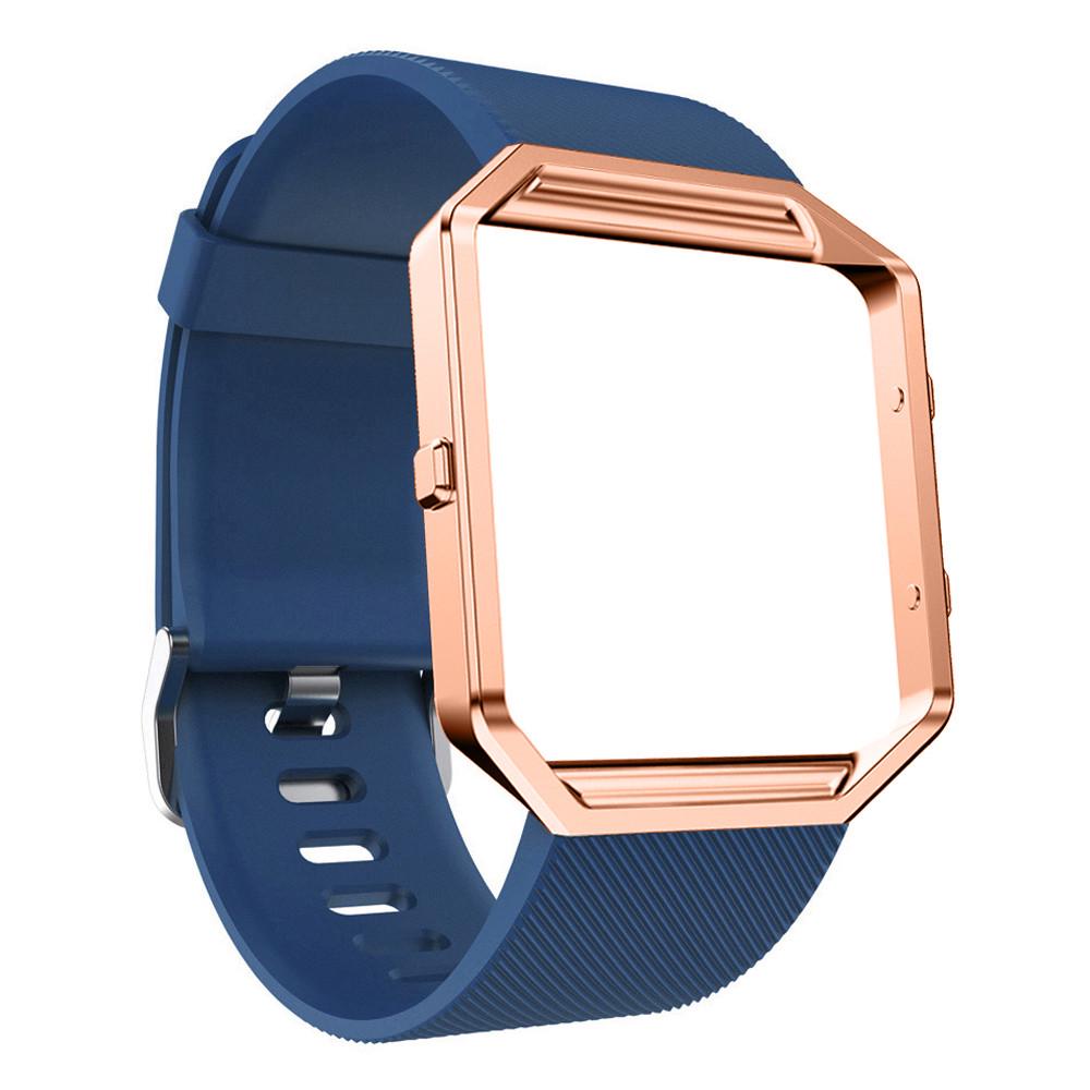Силиконовый браслет Ramidos, ремешок для часов с металлическим каркасом для Fitbit Blaze
Силиконовый браслет Ramidos, ремешок для часов с металлическим каркасом для Fitbit Blaze