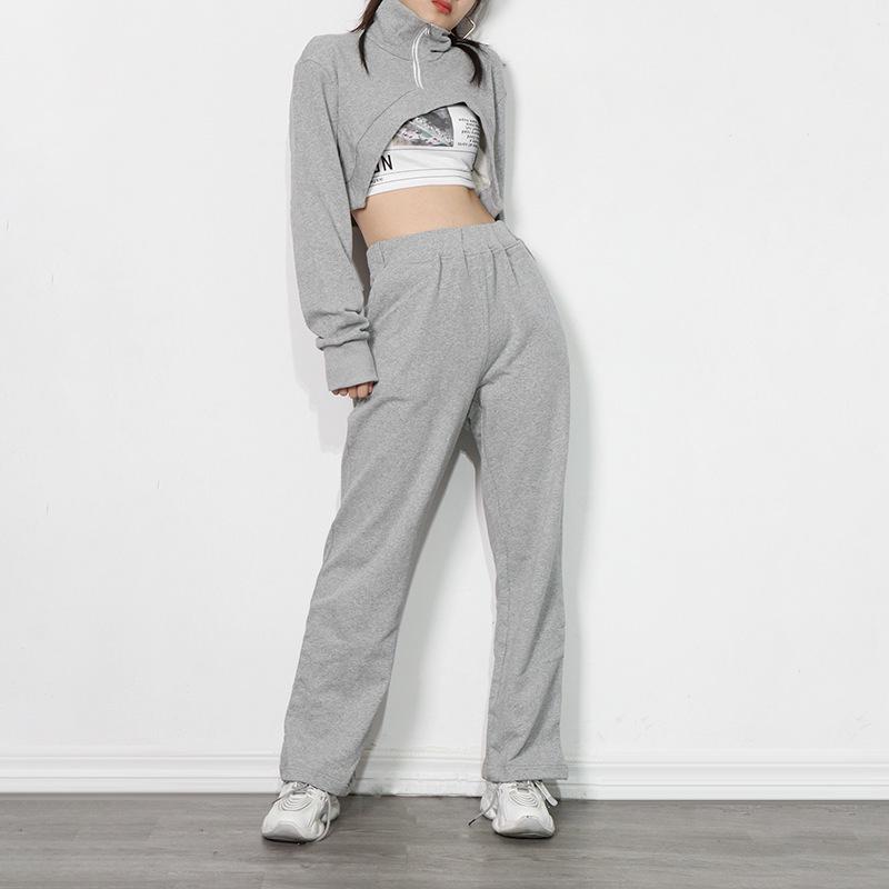 Women s 2025 Spring Lapel Long Sleeve Crop Top & Vest with High Waist Pants Set Large сірий колір
Women s 2025 Spring Lapel Long Sleeve Crop Top & Vest with High Waist Pants Set Large сірий колір