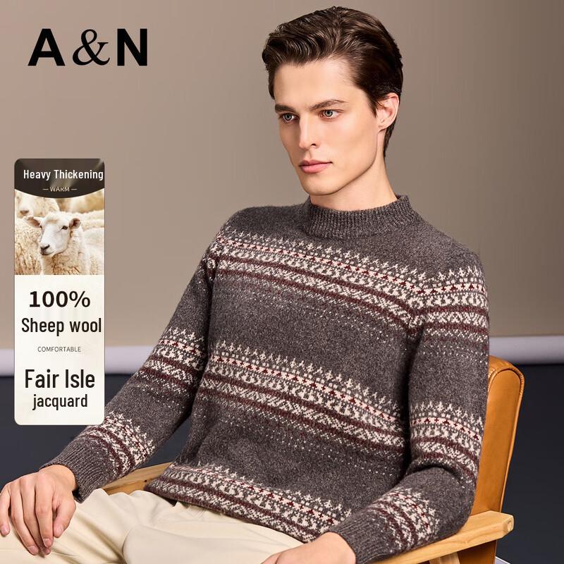 Antonio Men s 100% Lamb Wool Fair Isle Sweater 2XL
Antonio Men s 100% Lamb Wool Fair Isle Sweater 2XL