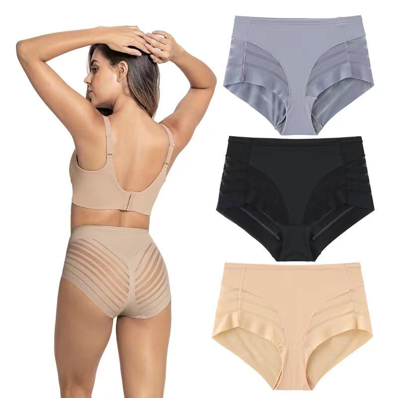 High Waist Briefs Women Seamless Panties Transparent Mesh High Elastic Tummy Control Shapewear Ice Silk Underwear Sexy Lingerie S чорний
High Waist Briefs Women Seamless Panties Transparent Mesh High Elastic Tummy Control Shapewear Ice Silk Underwear Sexy Lingerie S чорний