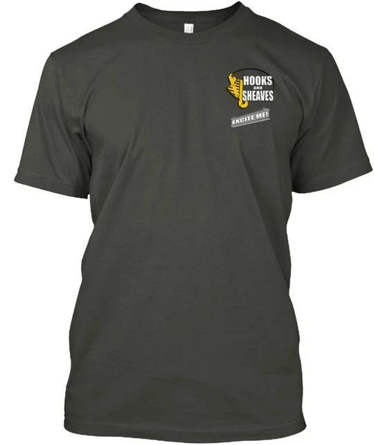 Crane Rigger Hooks Sheaves Left Chest T shirt Made in the USA Size S to 5XL 4XL
Crane Rigger Hooks Sheaves Left Chest T shirt Made in the USA Size S to 5XL 4XL