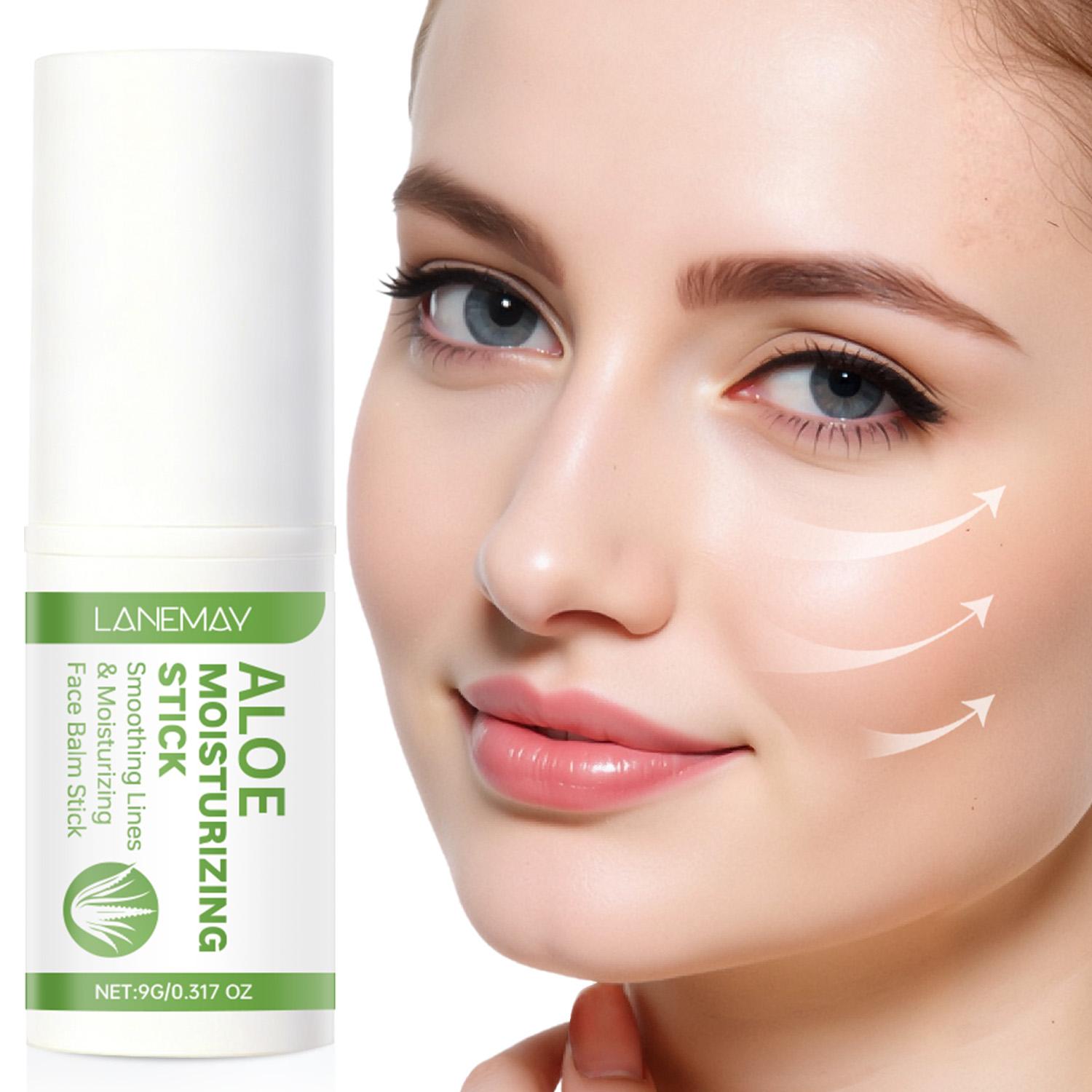Aloe Face Balm Stick-Smoothing Lines & Nourish Skin-Gently Moisturing Care With Vitamin E-Suitable For All Skin Types, 9g
Aloe Face Balm Stick-Smoothing Lines & Nourish Skin-Gently Moisturing Care With Vitamin E-Suitable For All Skin Types, 9g