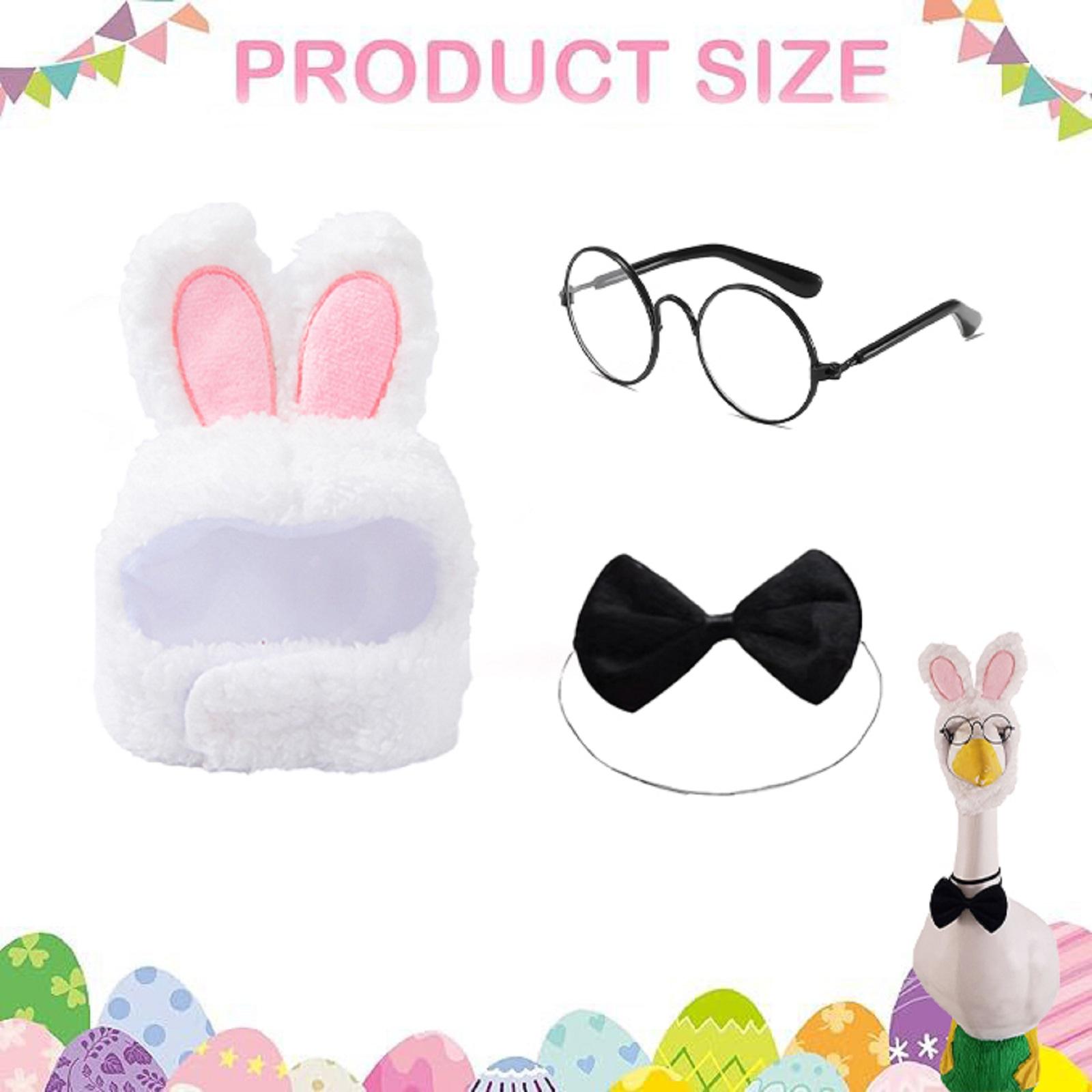 Plush Bunny Ears Hat with Glasses and Bow Tie Set for Costume Parties Cosplay and Themed Events Accessories One Size
Plush Bunny Ears Hat with Glasses and Bow Tie Set for Costume Parties Cosplay and Themed Events Accessories One Size