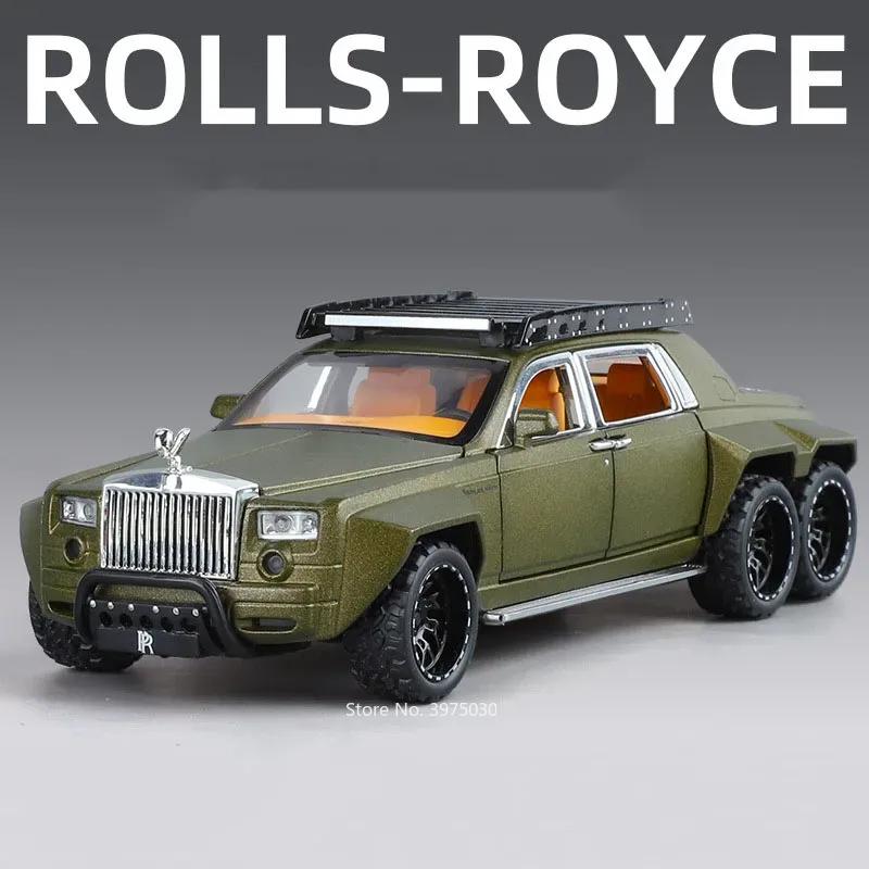 1:32 RAM Mammoth Rolls Royce Phantom 6x6 Toys Cars Models Pull Back Light Music Miniature Off-road Vehicles Toddler Kids Gifts
1:32 RAM Mammoth Rolls Royce Phantom 6x6 Toys Cars Models Pull Back Light Music Miniature Off-road Vehicles Toddler Kids Gifts