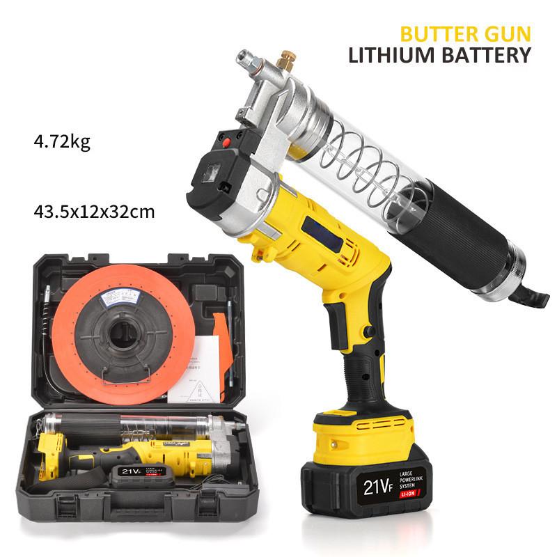 High Pressure Oil Injector Portable Lube Oil Tool Automatic Lithium Battery Rechargeable Electric Grease Gun Type 1
High Pressure Oil Injector Portable Lube Oil Tool Automatic Lithium Battery Rechargeable Electric Grease Gun Type 1
