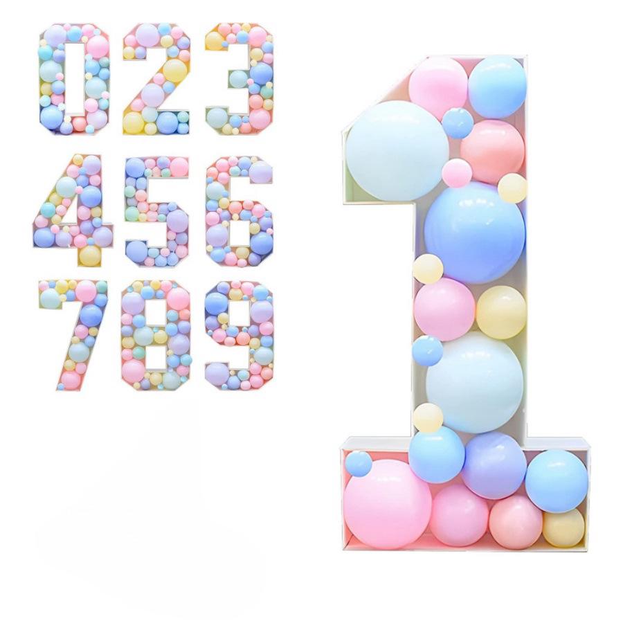 KT Board Box with Number and Letter Balloons for Baby Birthday Party Decoration and Creative Proposals 4
KT Board Box with Number and Letter Balloons for Baby Birthday Party Decoration and Creative Proposals 4