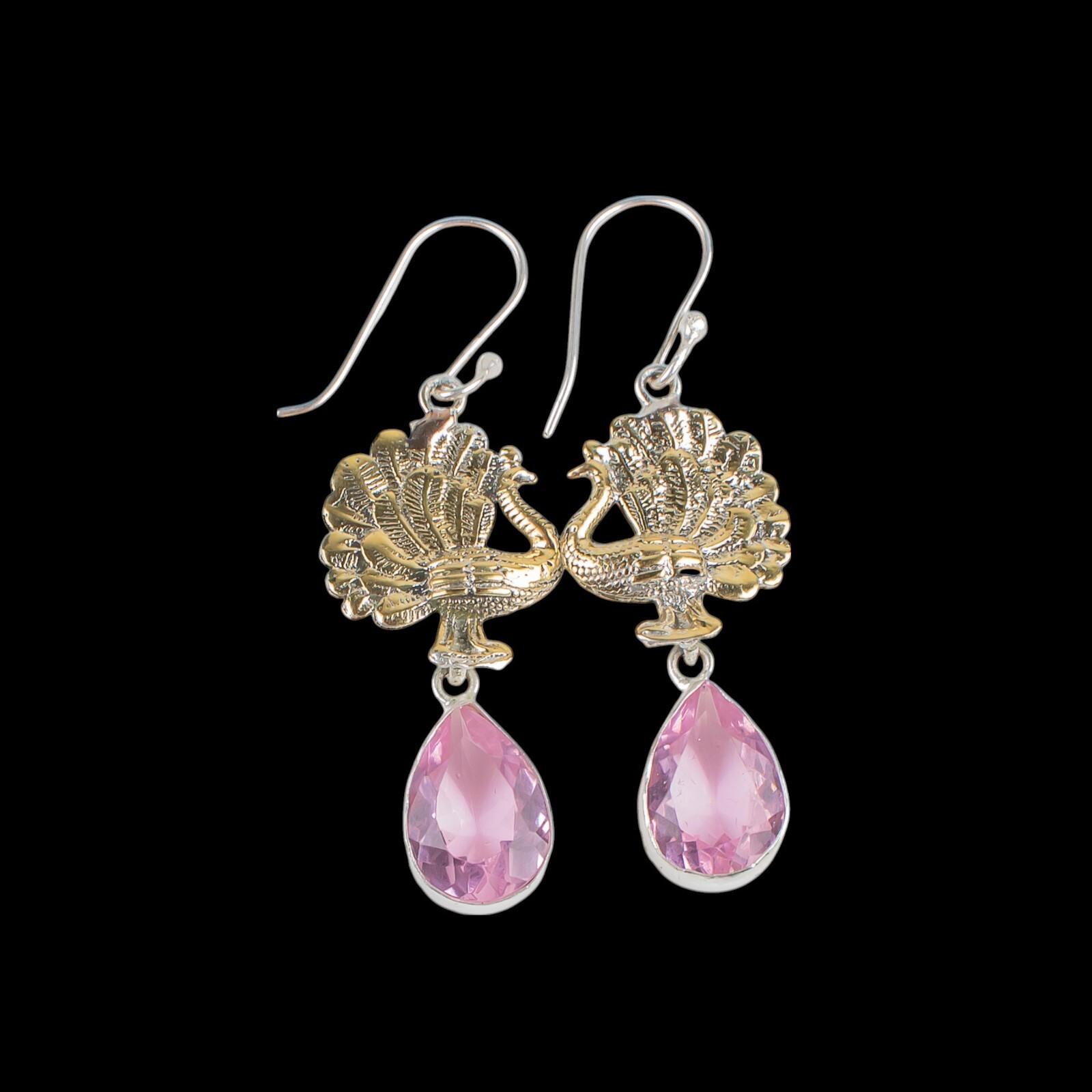 Morganite Gemstone 925 Sterling Silver Jewelry Handmade Women Gift Earrings2.20 EE-44-11
Morganite Gemstone 925 Sterling Silver Jewelry Handmade Women Gift Earrings2.20 EE-44-11