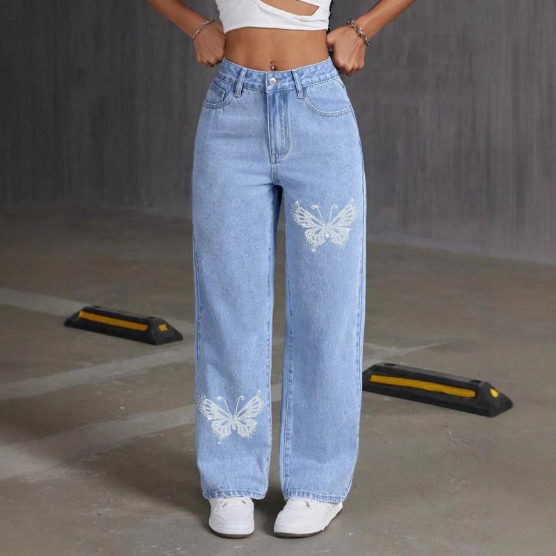 WOMANJEANS Y2K Hot Drilling Butterfly Jeans Straight Slim Pants Women Decoration 2XL
WOMANJEANS Y2K Hot Drilling Butterfly Jeans Straight Slim Pants Women Decoration 2XL
